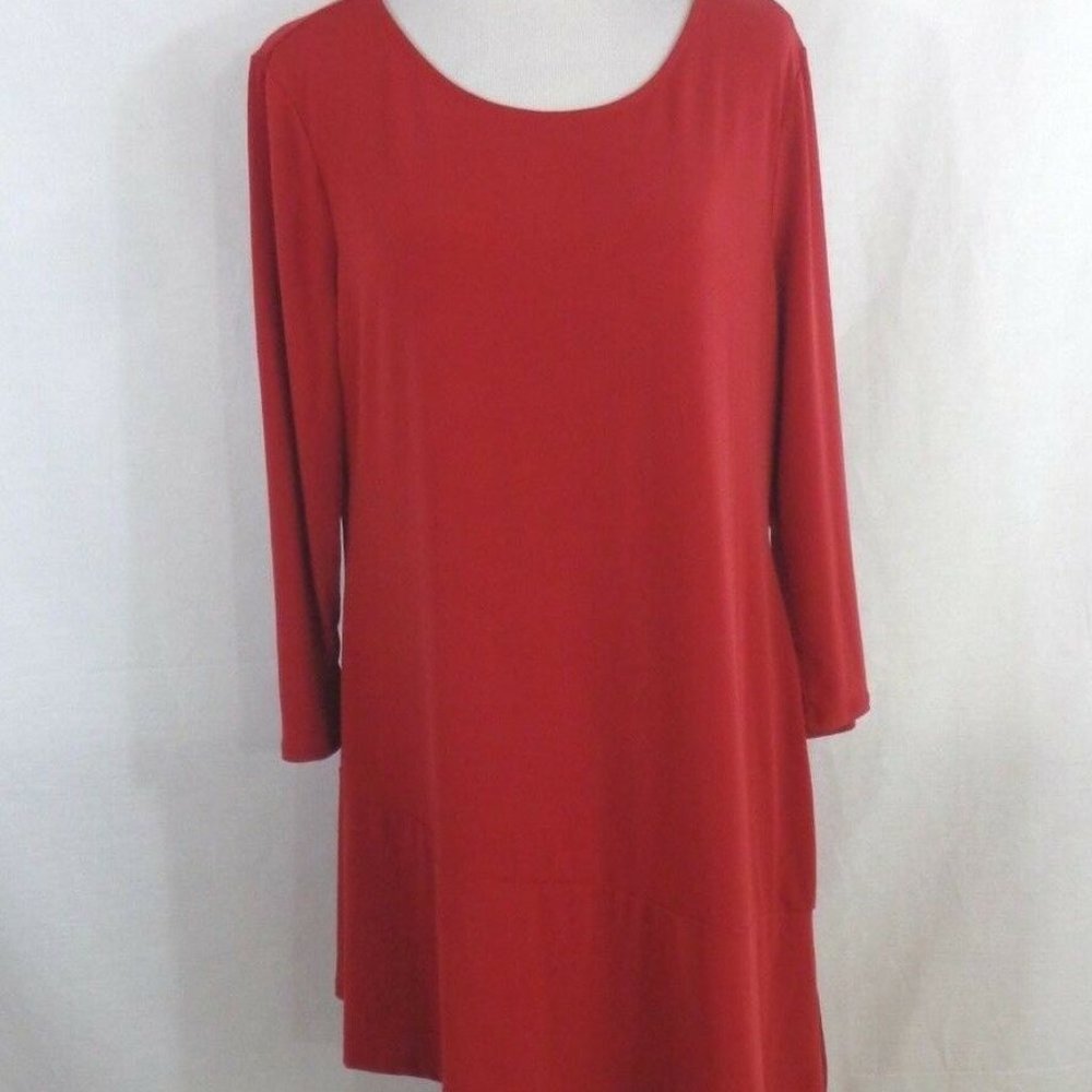 RED TUNIC L NWT